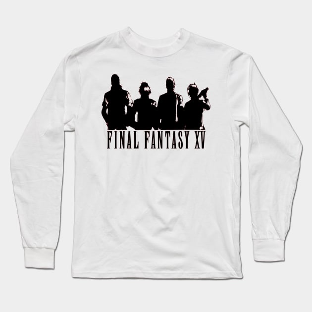 Final Fantasy XV Party Long Sleeve T-Shirt by OtakuPapercraft